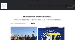 Desktop Screenshot of morristowntkd.com