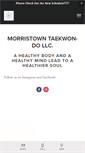 Mobile Screenshot of morristowntkd.com